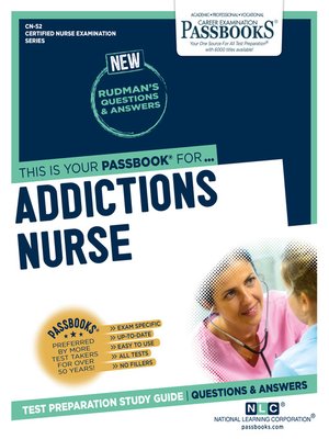 cover image of Addictions Nurse